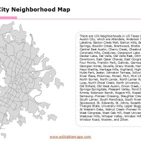 Zip Code map Archives - Editable PowerPoint Maps